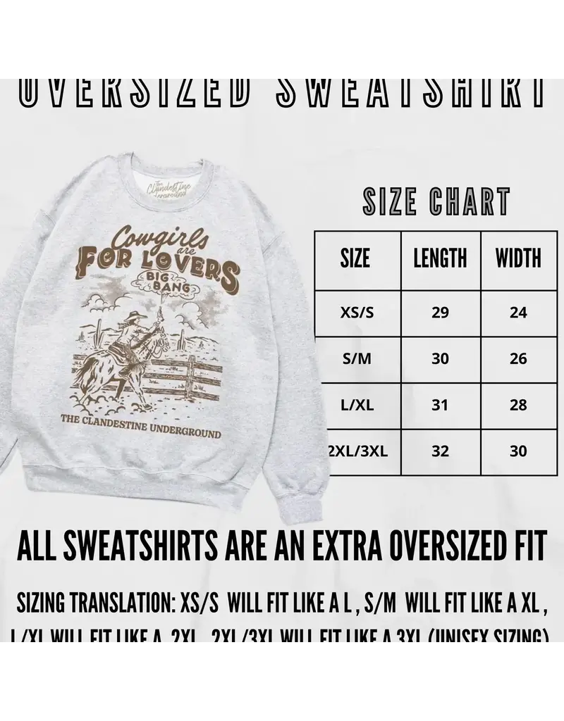 The Clandestine Underground Lucky Charm Crewneck