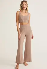Z Lounge Dawn Smocked Rib Pant