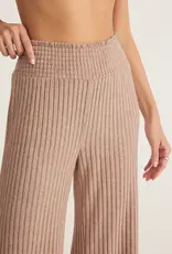 Z Lounge Dawn Smocked Rib Pant