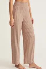 Z Lounge Dawn Smocked Rib Pant