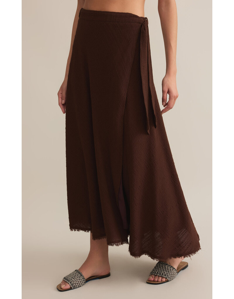 Z Supply Salerno Wrap Midi Skirt