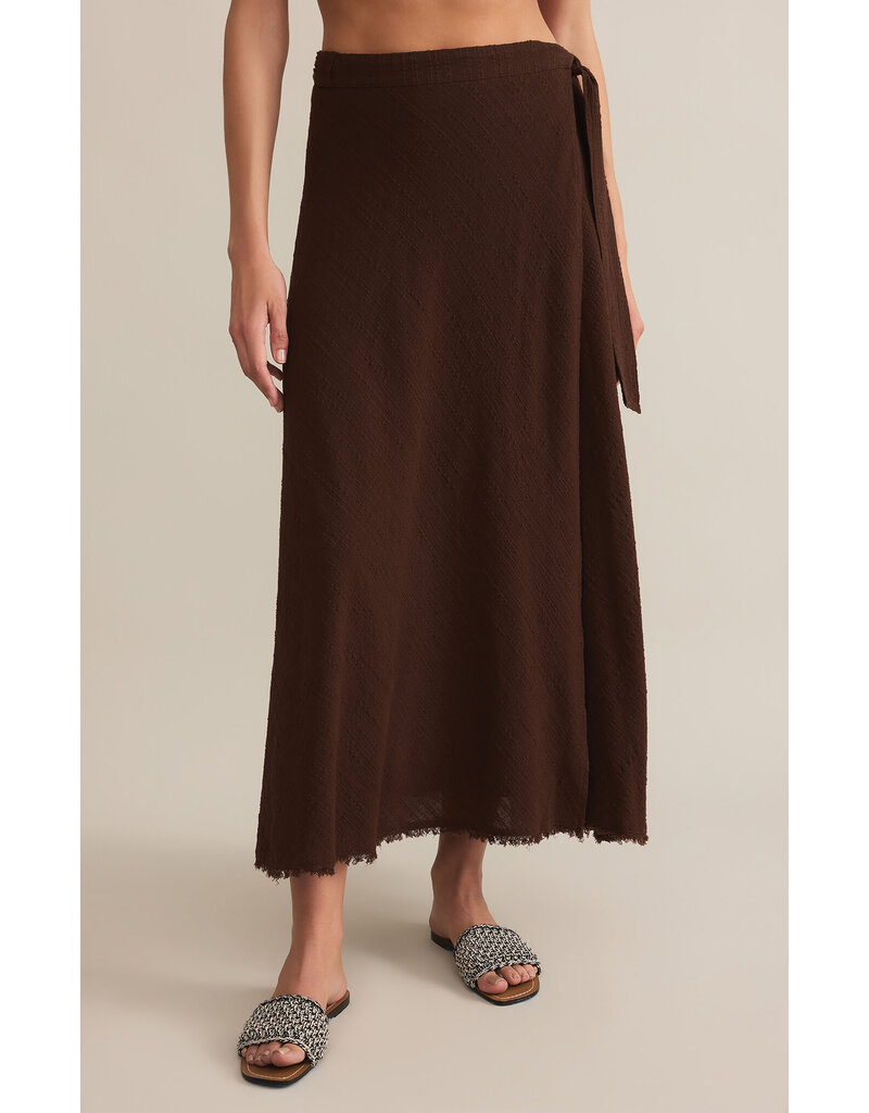Z Supply Salerno Wrap Midi Skirt