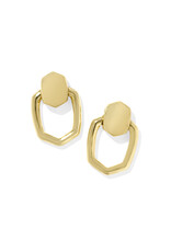 Kendra Scott Kai Open Frame Earring Gold