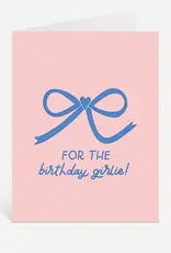 Just Follow Your Art Birthday Girlie Greeting Card