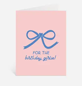 Just Follow Your Art Birthday Girlie Greeting Card