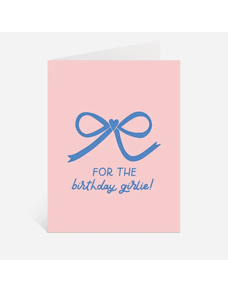 Just Follow Your Art Birthday Girlie Greeting Card