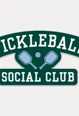 Just Follow Your Art Pickleball Social Club Sticker