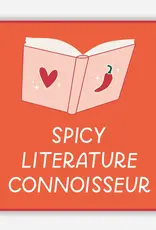Just Follow Your Art Spicy Lit Connoisseur Sticker