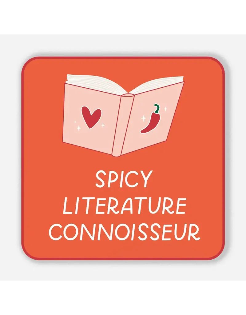 Just Follow Your Art Spicy Lit Connoisseur Sticker