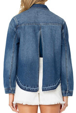 Liverpool Split Back Shirt Jacket