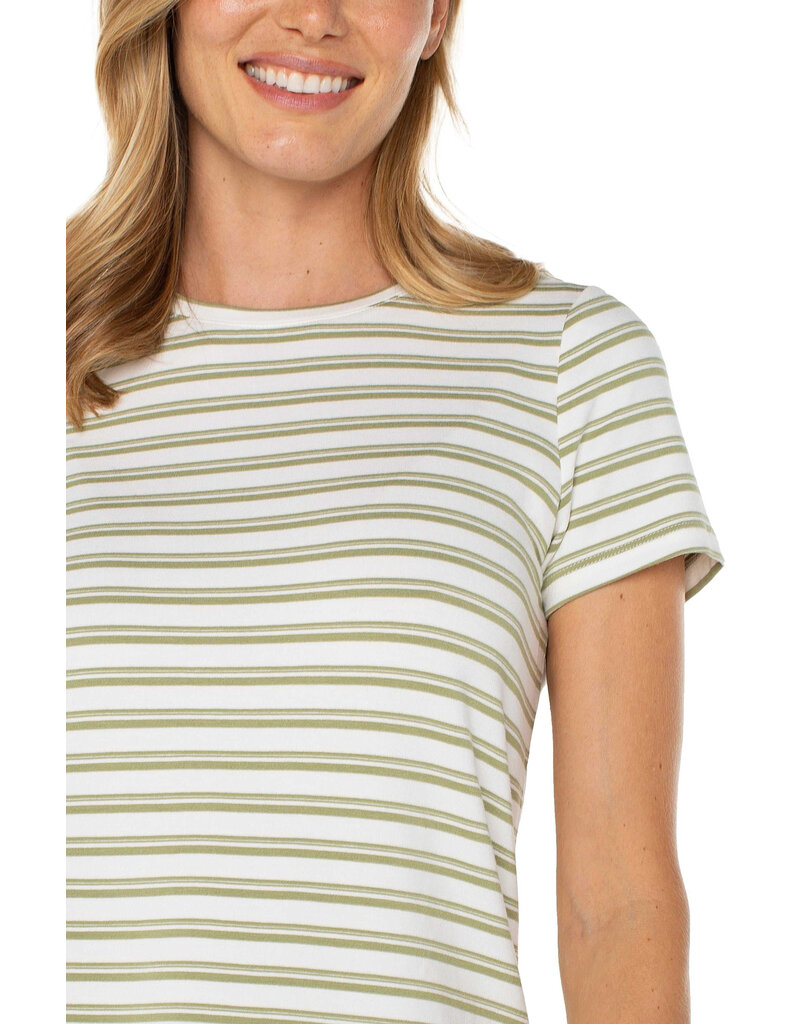 Liverpool Crew Neck Classic Striped Tee