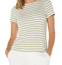 Liverpool Crew Neck Classic Striped Tee