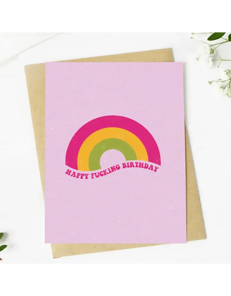 big moods Happy Effing Birthday Card