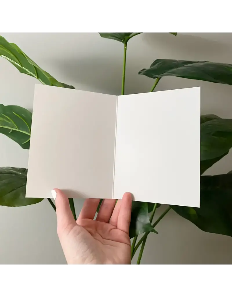 big moods Thanks for Having and Open Bar Wedding Greeting Card