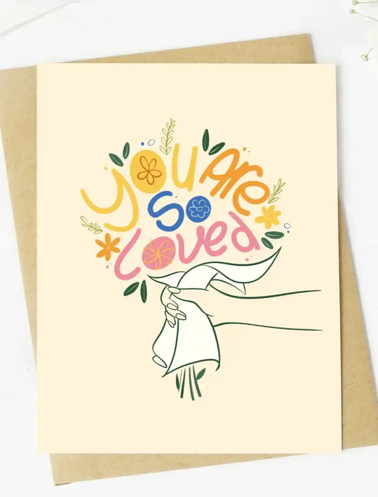 big moods You are So Loved Greeting Card