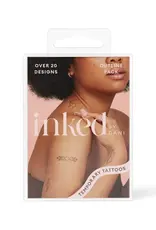inkd by dani Hand Drawn Temporary Tattoos (outline pack)