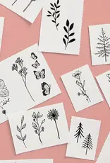 inkd by dani Hand Drawn Temporary Tattoos (wild thing pack)