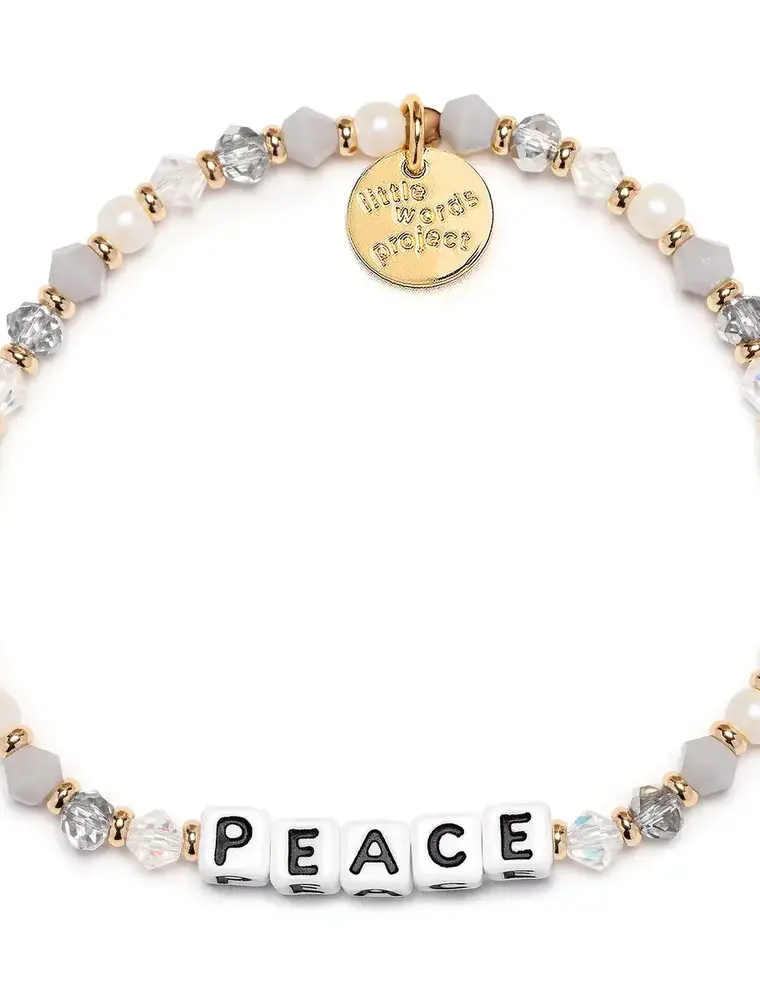 Little Words Project Little Words Project Peace Bracelet (small/medium)