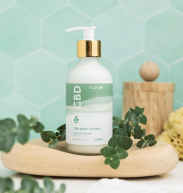 Yuzu Soap CBD Body Lotion Eucalyptus Mint 100mg