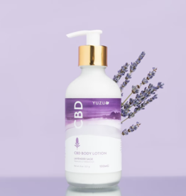Yuzu Soap CBD Body Lotion Lavender Sage 100mg