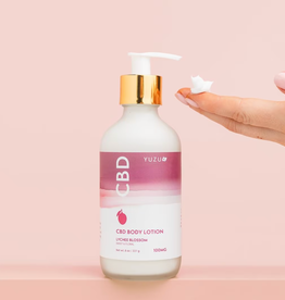 Yuzu Soap CBD Body Lotion (100MG) - Lychee Blossom
