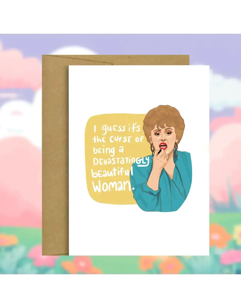 Cocollama Design Golden Girls Greeting Card