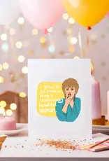 Cocollama Design Golden Girls Greeting Card