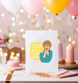 Cocollama Design Golden Girls Greeting Card