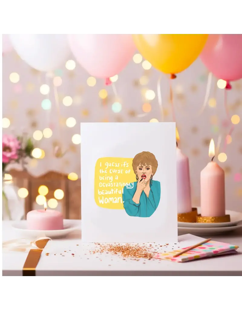 Cocollama Design Golden Girls Greeting Card