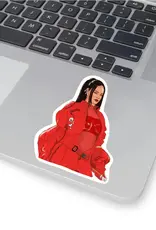 Cocollama Design Rihanna Sticker Cocollama Design Rihanna Sticker