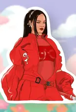 Cocollama Design Rihanna Sticker Cocollama Design Rihanna Sticker