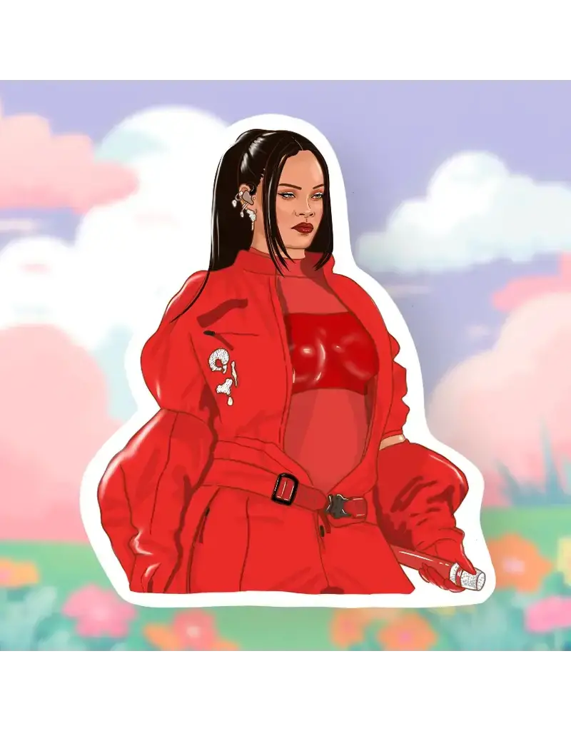 Cocollama Design Rihanna Sticker