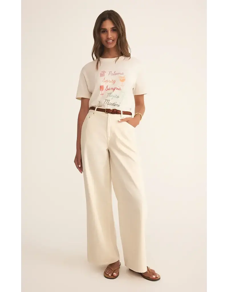 Z Supply Cocktails Boyfriend Tee