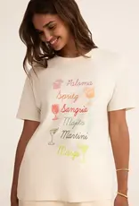 Z Supply Cocktails Boyfriend Tee