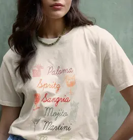 Z Supply Cocktails Boyfriend Tee