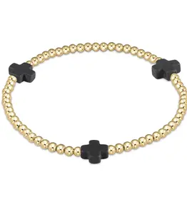 ENEWTON Enewton Extends Signature Cross Gold 3MM Bracelet