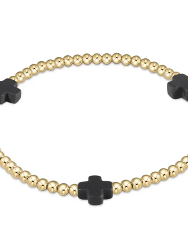 ENEWTON Enewton Extends Signature Cross Gold 3MM Bracelet