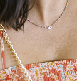 Kendra Scott Cailin Pendant Necklace Rhodium