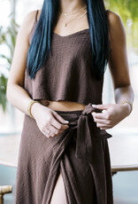 Z Supply Salerno Wrap Midi Skirt