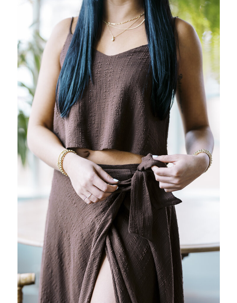 Z Supply Salerno Wrap Midi Skirt