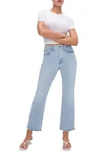 Good American Always Fits Good Legs Crop Mini Boot Jeans