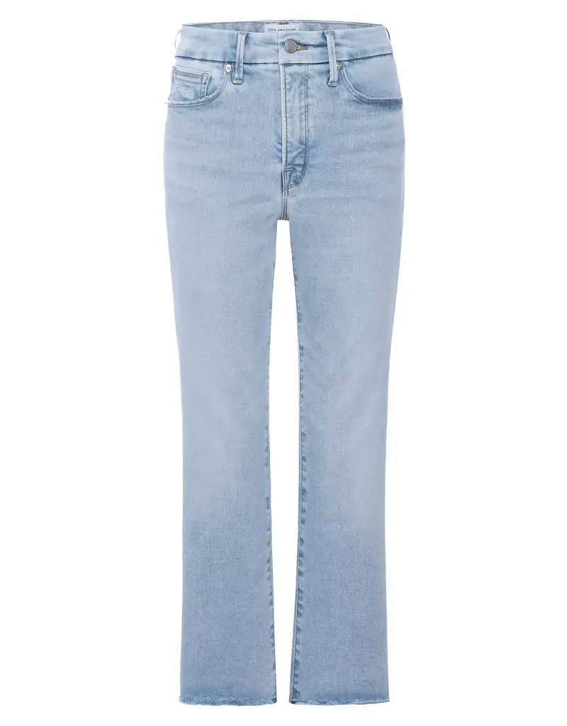 Good American Always Fits Good Legs Crop Mini Boot Jeans