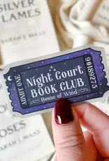 meaggie moos Night Court Book Club ACOTAR Sticker