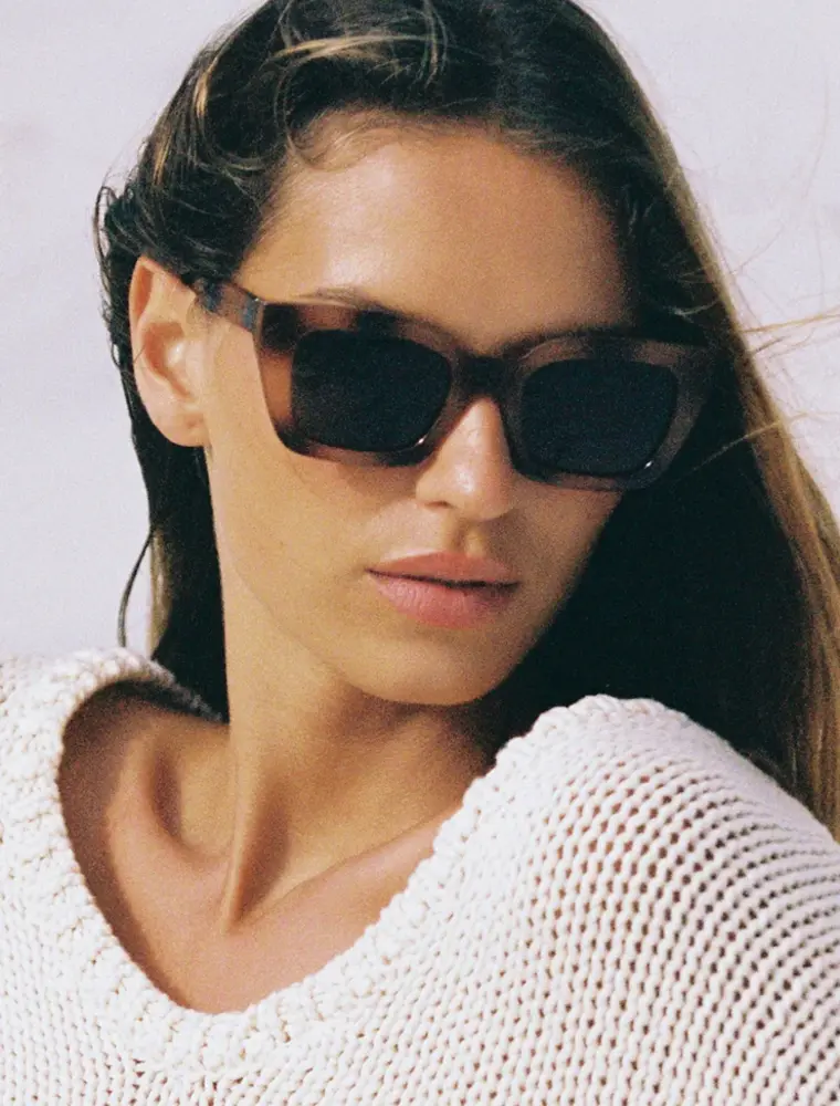 Z Supply Hideaway Brown Tort Brown Polar Sunnies