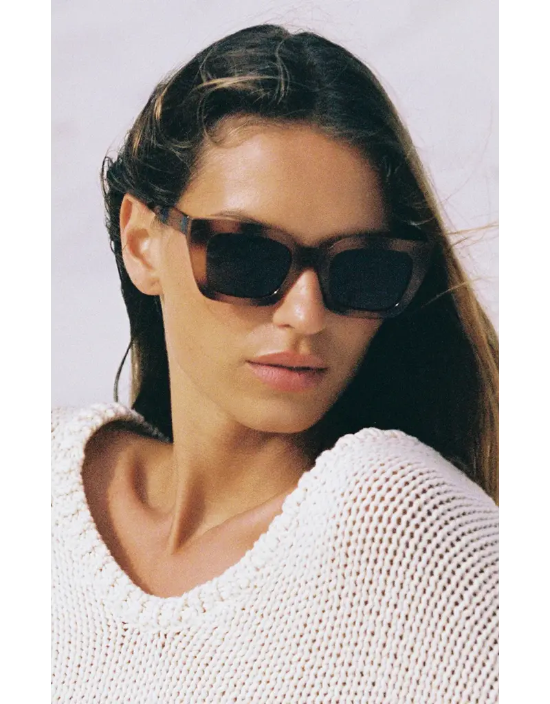 Z Supply Hideaway Brown Tort Brown Polar Sunnies