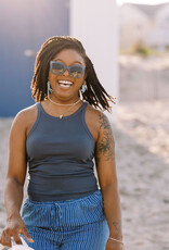 Z Supply Confidential Dark Indigo Gradient Polarized Sunnies