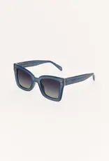 Z Supply Confidential Dark Indigo Gradient Polarized Sunnies