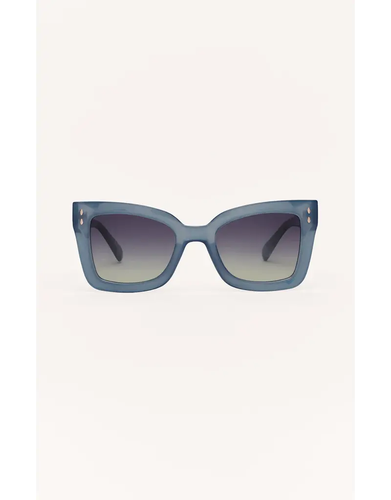 Z Supply Confidential Dark Indigo Gradient Polarized Sunnies