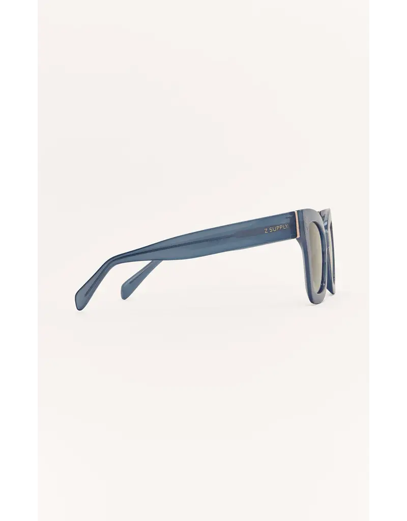 Z Supply Confidential Dark Indigo Gradient Polarized Sunnies