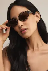 Z Supply Heatwave Brown Tortoise Brown Polarized Sunnies